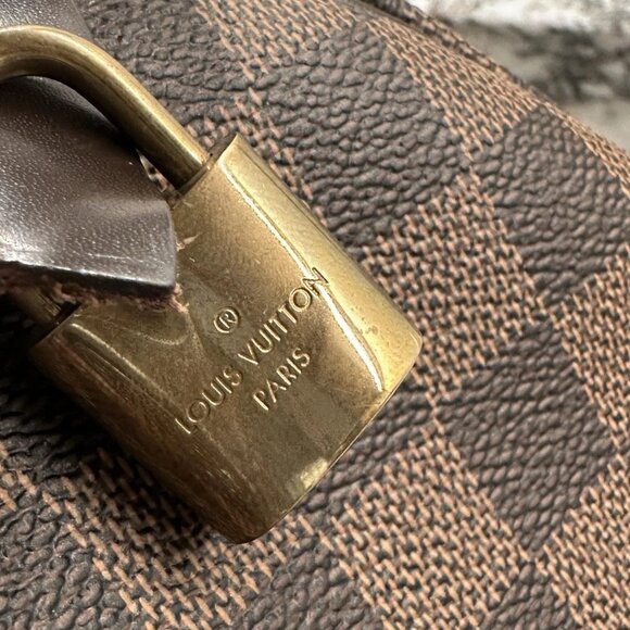 Like New Louis Vuitton LV Speedy 30 Damier Ebene - Picture 11 of 16